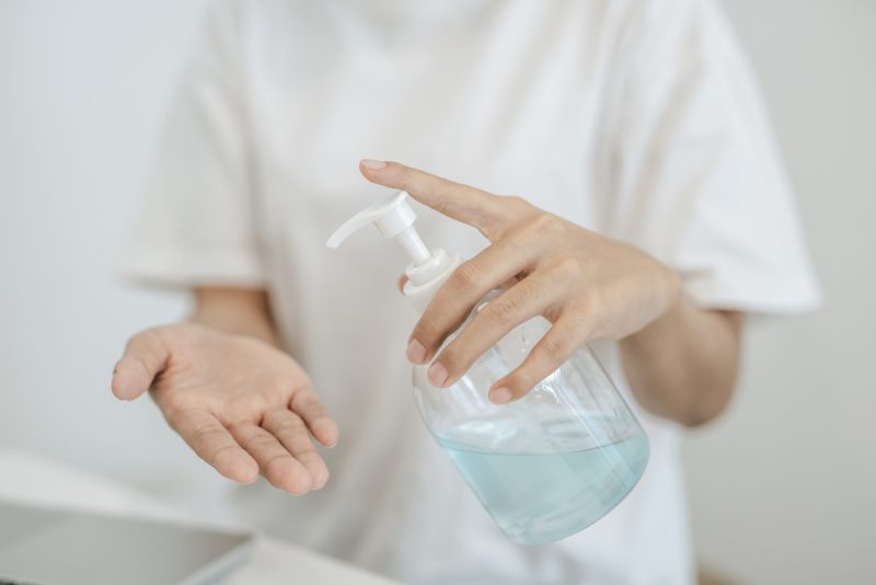 Linea disinfettanti e sanitizzanti